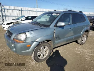 2007 Hyundai Tucson GL with VIN KM8JM72D27U549084, listed as a Copart auction lot 47891985 with 273,927 mi miles and Salvage Title. Bid and sale history available at carsss.com. Image 1.