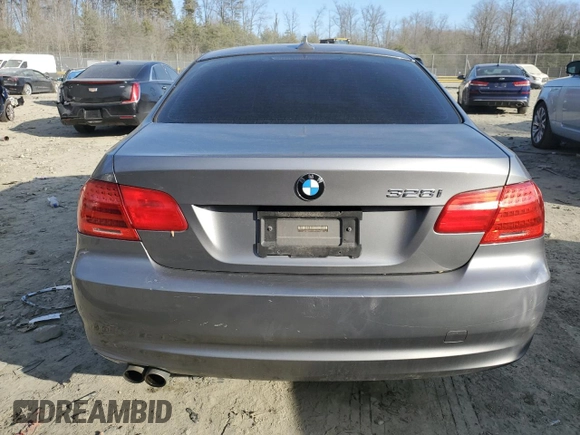 2011 BMW 3 Series 328i xDrive with VIN WBAKF5C53BE655025, listed as a Copart auction lot 46486785 with 113,321 mi miles and Salvage Title. Bid and sale history available at carsss.com. Image 6.