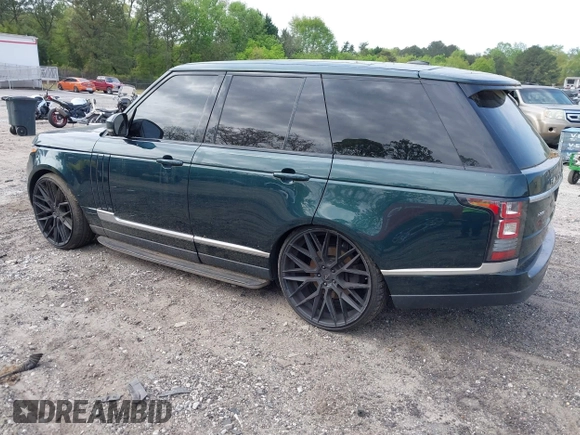 2014 Land Rover Range Rover HSE with VIN SALGS2VF2EA132379, listed as a IAAI auction lot 42037578 with 80,148 mi miles and . Bid and sale history available at DreamBid. Image 3.