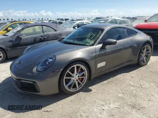 2021 Porsche 911 Carrera S with VIN WP0AB2A95MS222552, listed as a Copart auction lot 75054704 with 0 mi miles and Salvage Title. Bid and sale history available at carsss.com. Image 1.