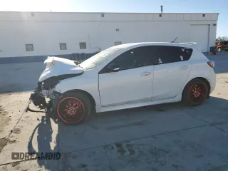 2013 Mazda 3 Mazdaspeed3 Touring with VIN JM1BL1L3XD1770184, listed as a Copart auction lot 46152925 with 148,411 mi miles and Salvage Title. Bid and sale history available at DreamBid. Image 1.