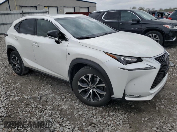 2015 Lexus NX 200t with VIN JTJBARBZ2F2014921, listed as a Copart auction lot 51118495 with 116,076 mi miles and Salvage Title. Bid and sale history available at DreamBid. Image 4.