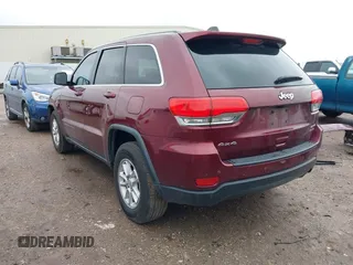 2018 Jeep Grand Cherokee Laredo E with VIN 1C4RJFAG6JC166137, listed as a IAAI auction lot 41416350 with 140,855 mi miles. Bid and sale history available at carsss.com. Image 3.