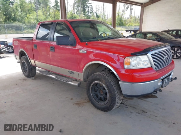 2006 Ford F-150 XLT z VIN 1FTPW14576KB01736, wystawiony jako IAAI lot #42593793 z przebiegiem 292 474 mil mil oraz . Historia ofert i sprzedaży dostępna na DreamBid. Obrazek 1.