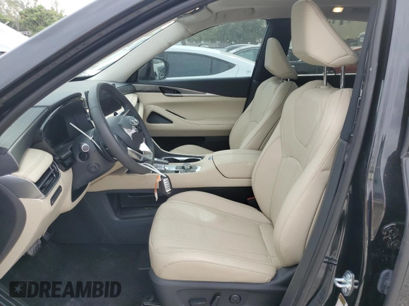 2024 Infiniti QX60 Luxe с VIN 5N1DL1FR1RC345369, выставлен на аукционе Copart как лот 50631105 с пробегом 1 400 миль миль и Списание • Salvage title. История ставок и продаж доступна на DreamBid. Изображение 7.