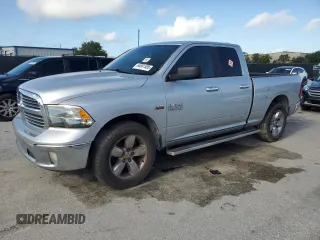 2015 Ram 1500 Big Horn with VIN 1C6RR6GT6FS629007, listed as a Copart auction lot 64581585 with 216,302 mi miles and Salvage title. Bid and sale history available at DreamBid. Image 1.