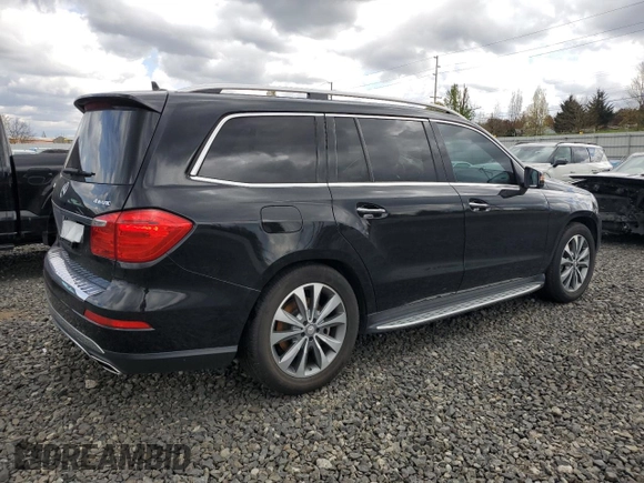 2015 Mercedes-Benz GL with VIN 4JGDF6EEXFA619128, listed as a Copart auction lot 49238374 with Not Provided miles. Bid and sale history available at carsss.com. Image 3.