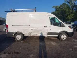2019 Ford Transit with VIN 1FTYR2CM5KKA87758, listed as a IAAI auction lot 41878097 with 95,710 mi miles. Bid and sale history available at carsss.com. Image 14.