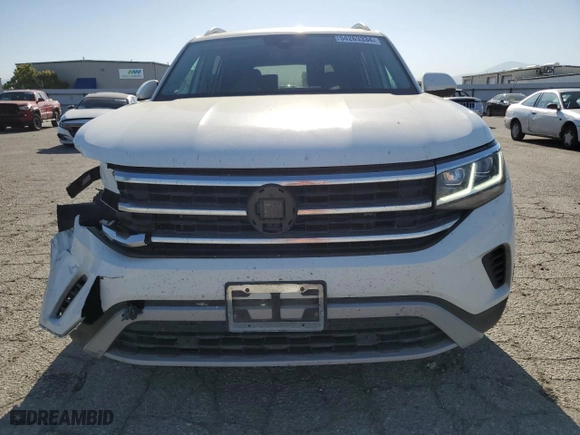 2021 Volkswagen Atlas 2.0T SEL with VIN 1V2BP2CAXMC586018, listed as a Copart auction lot 54263334 with 47,763 mi miles. Bid and sale history available at carsss.com. Image 5.