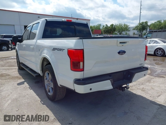 2020 Ford F-150 XL with VIN 1FTEW1CPXLFA14914, listed as a IAAI auction lot 42031623 with 45,144 mi miles and . Bid and sale history available at DreamBid. Image 3.