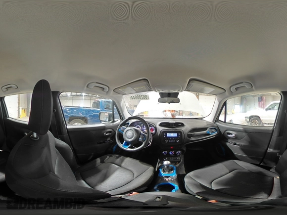2015 Jeep Renegade Sport with VIN ZACCJBAH0FPB65139, listed as a Copart auction lot 86280044 with 99,679 mi miles and Salvage Title. Bid and sale history available at DreamBid. Image 13.