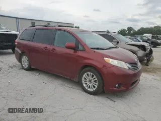 2011 Toyota Sienna XLE AAS with VIN 5TDYK3DC1BS140593, listed as a Copart auction lot 60745595 with 447,394 mi miles and Salvage title. Bid and sale history available at DreamBid. Image 4.