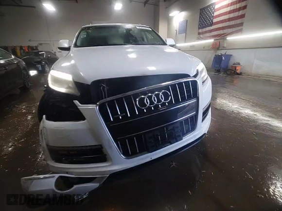 2012 Audi Q7 3.0T Premium Plus with VIN WA1LGAFEXCD006204, listed as a Copart auction lot 83435694 with 171,723 mi miles and Salvage Title. Bid and sale history available at carsss.com. Image 13.
