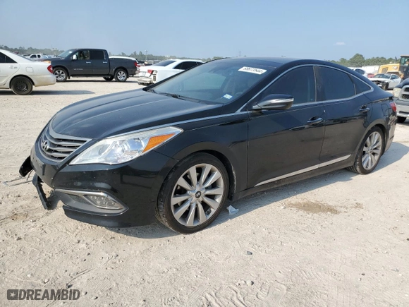 2017 Hyundai Azera Limited with VIN KMHFH4JG6HA583570, listed as a Copart auction lot 68673544 with 152,732 mi miles and Salvage Title. Bid and sale history available at carsss.com. Image 1.
