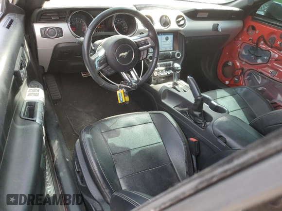 2016 Ford Mustang EcoBoost Premium z VIN 1FATP8UH3G5299560, wystawiony jako Copart lot #53475225 z przebiegiem 86 601 mil mil oraz Szkoda całkowita • Salvage title. Historia ofert i sprzedaży dostępna na DreamBid. Obrazek 8.