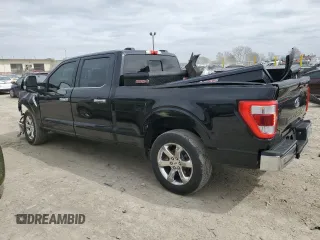 2021 Ford F-150 XL with VIN 1FTFW1E83MFB66545, listed as a Copart auction lot 49702825 with 84,078 mi miles and Salvage title. Bid and sale history available at DreamBid. Image 2.