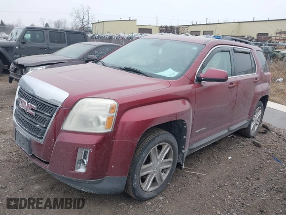 2012 GMC Terrain SLE-2 with VIN 2GKFLTE58C6249265, listed as a IAAI auction lot 41273345 with 142,675 mi miles. Bid and sale history available at carsss.com. Image 2.