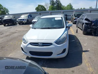 2015 Hyundai Accent GLS with VIN KMHCT4AE0FU896593, listed as a IAAI auction lot 42081643 with 175,346 mi miles and . Bid and sale history available at DreamBid. Image 12.