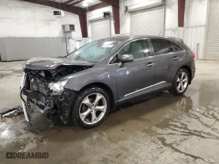 2012 Toyota Venza LE with VIN 4T3BK3BBXCU066719, listed as a Copart auction lot 50039165 with 166,199 mi miles and Salvage Title. Bid and sale history available at carsss.com. Image 1.