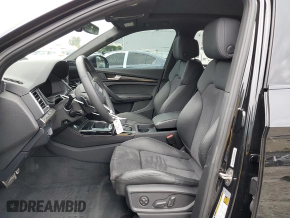 2023 Audi SQ5 Premium Plus with VIN WA1B4AFY0P2147749, listed as a Copart auction lot 42126075 with 15,303 mi miles and Non Repairable. Bid and sale history available at carsss.com. Image 7.