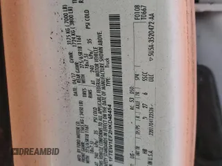 2017 Ford F-150 XL with VIN 1FTEW1EF2HKD48454, listed as a Copart auction lot 43140355 with 0 mi miles and Salvage Title. Bid and sale history available at carsss.com. Image 13.