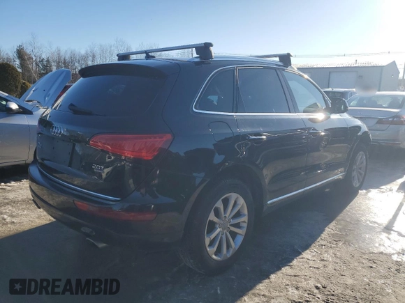2016 Audi Q5 Premium Plus with VIN WA1L2AFP9GA109895, listed as a Copart auction lot 44201635 with 75,980 mi miles and Salvage Title. Bid and sale history available at carsss.com. Image 3.