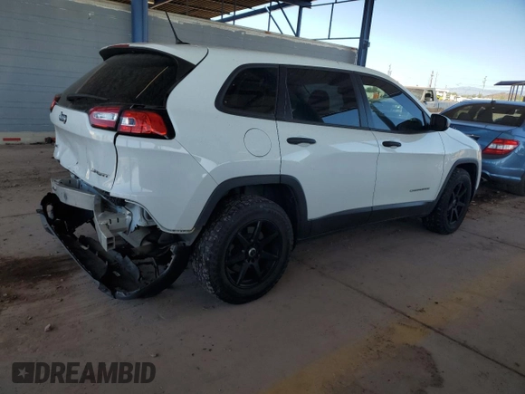 2016 Jeep Cherokee Altitude with VIN 1C4PJMAS3GW338230, listed as a Copart auction lot 52555605 with 107,732 mi miles and Salvage title. Bid and sale history available at DreamBid. Image 3.