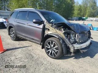 2019 Honda Pilot Touring 8-Passenger z VIN 5FNYF6H9XKB067331, wystawiony jako Copart lot #54424905 z przebiegiem 93 991 mil mil oraz Szkoda całkowita • Salvage title. Historia ofert i sprzedaży dostępna na DreamBid. Obrazek 4.