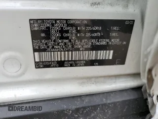 2022 Toyota Venza LE with VIN JTEAAAAH2NJ097310, listed as a Copart auction lot 63037034 with 51,468 mi miles and Salvage Title. Bid and sale history available at carsss.com. Image 13.