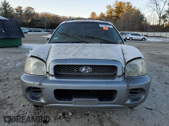2004 Hyundai Santa Fe with VIN KM8SB12B04U822590, listed as a Copart auction lot 41783245 with 163,315 mi miles and Clean Title. Bid and sale history available at carsss.com. Image 5.