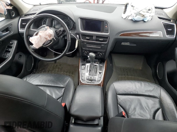 2012 Audi Q5 Premium with VIN WA1LKCFP9CA022939, listed as a Copart auction lot 45921185 with Not provided miles and Clean title. Bid and sale history available at DreamBid. Image 8.
