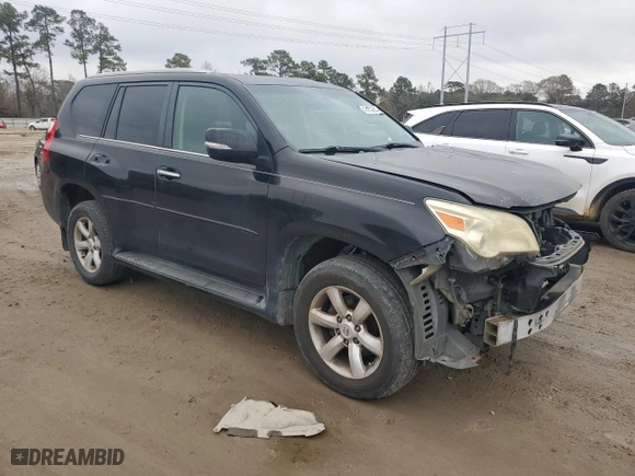 2011 Lexus GX 460 with VIN JTJBM7FX2B5019016, listed as a Copart auction lot 43127695 with 170,960 mi miles and Salvage Title. Bid and sale history available at carsss.com. Image 4.