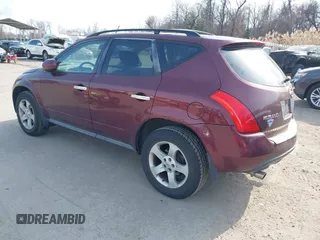 2007 Nissan Murano S with VIN JN8AZ08W67W600245, listed as a IAAI auction lot 41804161 with 144,554 mi miles and . Bid and sale history available at DreamBid. Image 3.