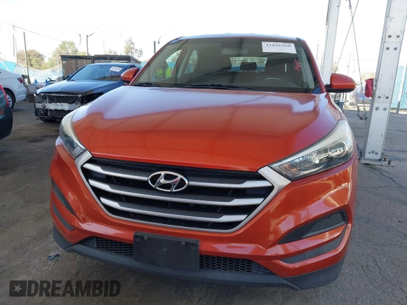 2017 Hyundai Tucson SE with VIN KM8J23A48HU357394, listed as a IAAI auction lot 41841968 with 74,769 mi miles. Bid and sale history available at carsss.com. Image 12.