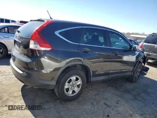 2013 Honda CR-V LX with VIN 5J6RM3H30DL034482, listed as a Copart auction lot 46320545 with 185,809 mi miles and Salvage Title. Bid and sale history available at carsss.com. Image 3.