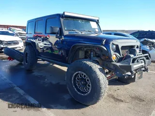 2008 Jeep Wrangler Unlimited Rubicon with VIN 1J8GA69158L616452, listed as a IAAI auction lot 41391875 with 91,143 mi miles and . Bid and sale history available at carsss.com. Image 1.
