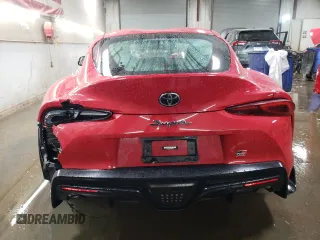 2023 Toyota Supra 3.0 with VIN WZ1DB0G03PW057335, listed as a Copart auction lot 48664395 with 11,108 mi miles and Salvage Title. Bid and sale history available at DreamBid. Image 6.