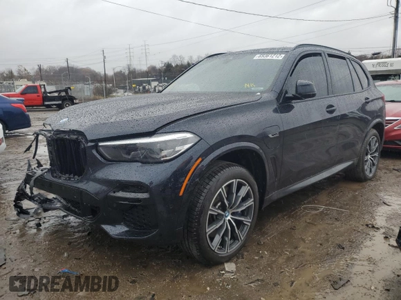 2022 BMW X5 xDrive45e with VIN 5UXTA6C01N9L68231, listed as a Copart auction lot 69361212 with 0 mi miles. Bid and sale history available at carsss.com. Image 1.