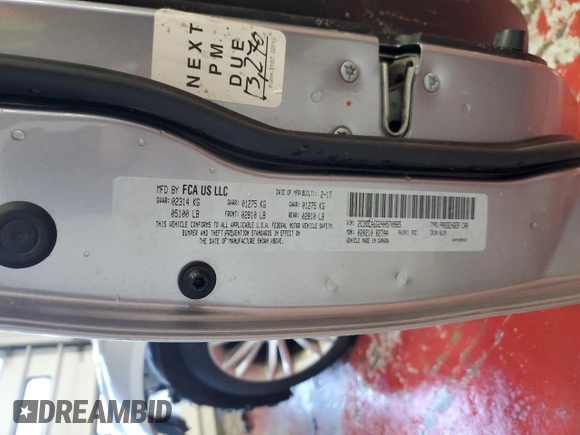 2017 Chrysler 300 C with VIN 2C3CCAEG2HH570965, listed as a Copart auction lot 42235735 with 106,514 mi miles and Clean Title. Bid and sale history available at DreamBid. Image 13.