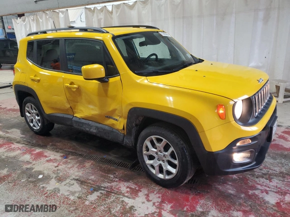2018 Jeep Renegade Latitude with VIN ZACCJBBB6JPH50728, listed as a Copart auction lot 51365305 with 79,492 mi miles and Salvage Title. Bid and sale history available at carsss.com. Image 4.