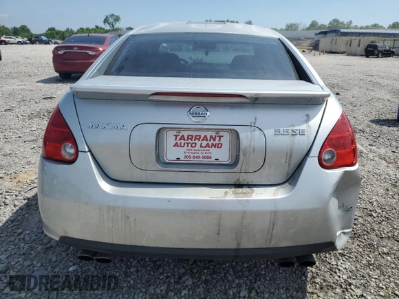 2008 Nissan Maxima 3.5 SE with VIN 1N4BA41E88C802562, listed as a Copart auction lot 69215894 with 275,241 mi miles and Salvage Title. Bid and sale history available at carsss.com. Image 6.