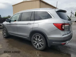 2019 Honda Pilot Touring 8-Passenger z VIN 5FNYF5H91KB033661, wystawiony jako Copart lot #56650155 z przebiegiem 73 512 mil mil oraz Szkoda całkowita • Salvage title. Historia ofert i sprzedaży dostępna na DreamBid. Obrazek 2.
