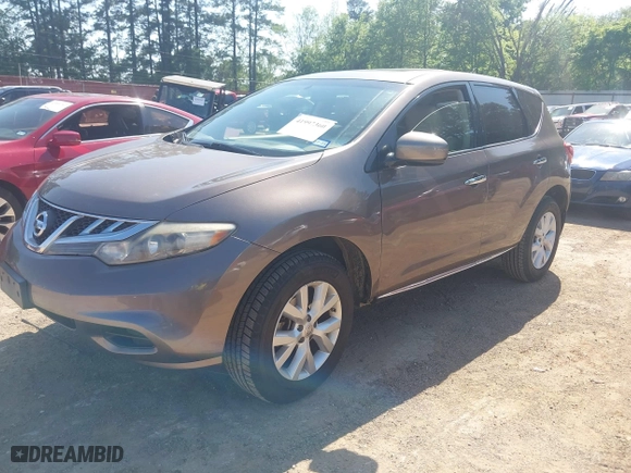 2014 Nissan Murano S with VIN JN8AZ1MU4EW402688, listed as a IAAI auction lot 41997360 with 15,801 mi miles. Bid and sale history available at carsss.com. Image 17.