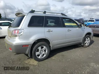 2003 Mitsubishi Outlander XLS with VIN JA4LZ41G63U073080, listed as a Copart auction lot 45912915 with 133,233 mi miles and Salvage Title. Bid and sale history available at carsss.com. Image 3.