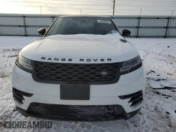 2021 Land Rover Range Rover Velar R-Dynamic S with VIN SALYT2EX4MA319874, listed as a Copart auction lot 45609085 with 25,675 mi miles and Salvage title. Bid and sale history available at DreamBid. Image 5.