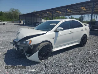2016 Mitsubishi Lancer GT with VIN JA32U8FWXGU003447, listed as a Copart auction lot 53206085 with 156,231 mi miles and Salvage title. Bid and sale history available at DreamBid. Image 1.