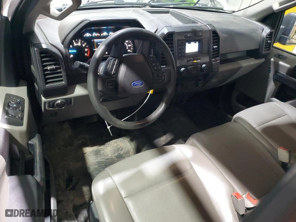2019 Ford F-150 XL with VIN 1FTFX1E59KFA03611, listed as a Copart auction lot 48646745 with 110,351 mi miles and Salvage Title. Bid and sale history available at carsss.com. Image 8.