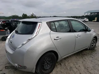 2015 Nissan LEAF SV with VIN 1N4AZ0CPXFC301438, listed as a Copart auction lot 67907973 with 91,132 mi miles. Bid and sale history available at carsss.com. Image 3.