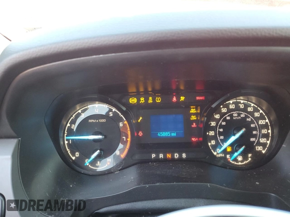 2020 Ford Ranger XL with VIN 1FTER1FH0LLA18810, listed as a Copart auction lot 52745455 with 45,885 mi miles and Salvage title. Bid and sale history available at DreamBid. Image 9.