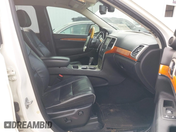 2012 Jeep Grand Cherokee Overland with VIN 1C4RJECT5CC362349, listed as a IAAI auction lot 41760221 with 218,350 mi miles. Bid and sale history available at carsss.com. Image 5.